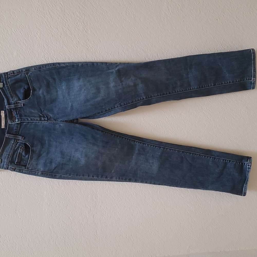 Levi's 505 Straight Stretch Dark Wash Mid-Rise Size 27